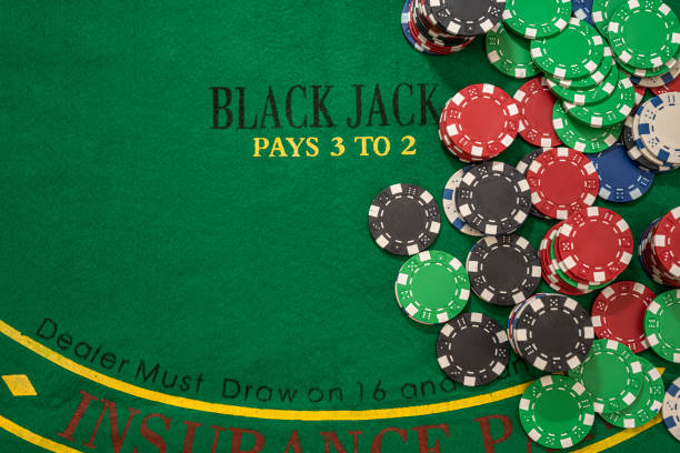 istock Poker casino chips. Top view and copy space. 1310107575