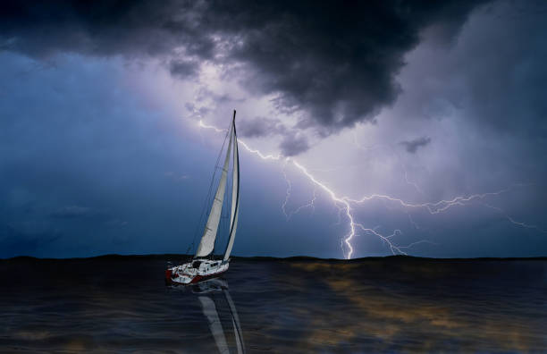 istock Yacht and beautiful seascape. 1310125151