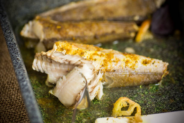 istock fish baked in the oven with spices, spices 1310128975