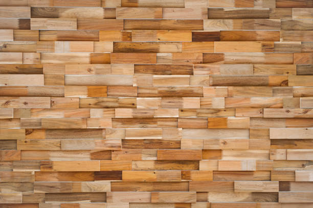 istock Sawn timbers wooden wall decoration background, natural surface 1310130114