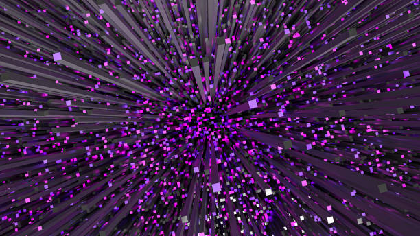 istock Abstract geometric 3d shapes background 1310143062