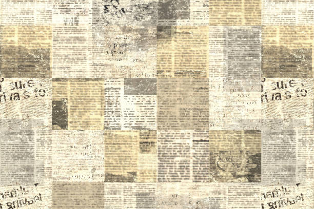 istock Newspaper paper grunge vintage old aged texture background 1310149199
