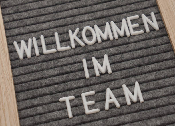 Note: Welcome to the Team - Willkommen im Team