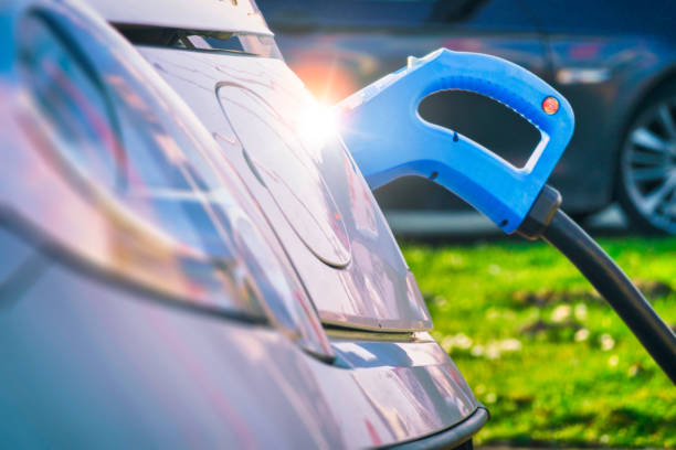 istock Electric Car Charging At Power Station 1310153567