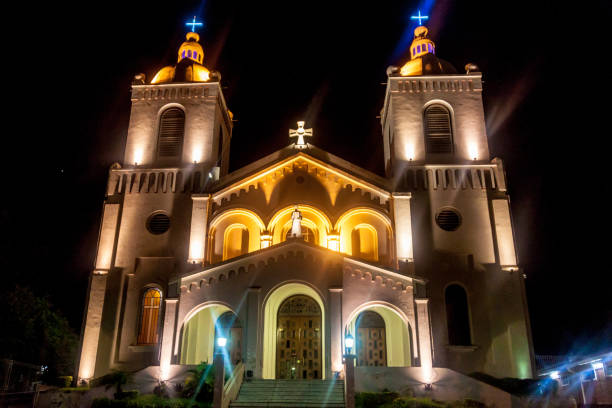 istock Cathedral in Encarnacion, Paraguay. 1310155147