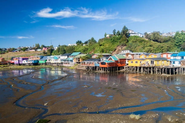 istock Palafitos (stilt houses) in Castro, Chiloe island, Chile 1310156827