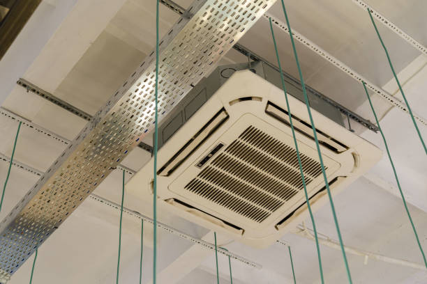 istock air-conditioning on the ceiling in the office 1310166453