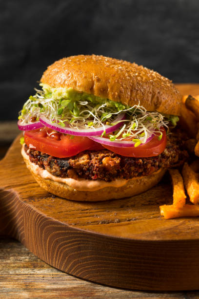 istock Healthy Organic Vegan Quinoa Burger 1310168904