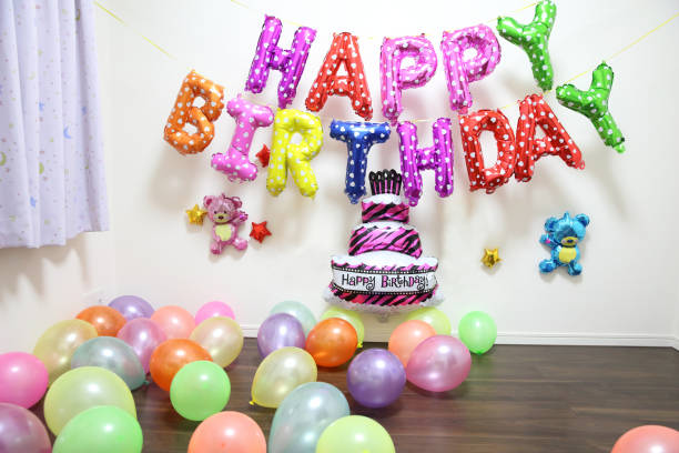 istock Birthday room decoration 1310182788
