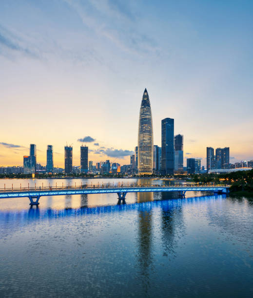 istock Shenzhen city skyline 1310205880
