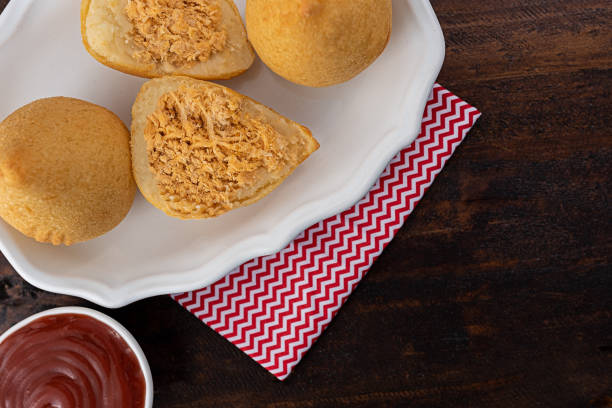 Fried party snacks - Chicken coxinha