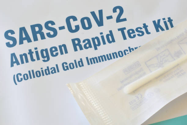 istock Covid rapid test kit to determinate coronavirus 1310213182