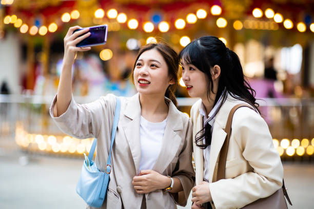 istock Taking selfie with friends 1310216690
