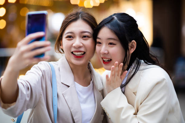 istock Taking selfie with friends 1310216696