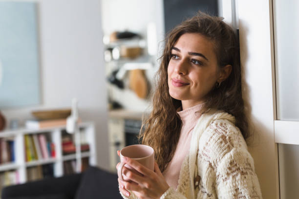istock woman enjoying weekend at home 1310219869