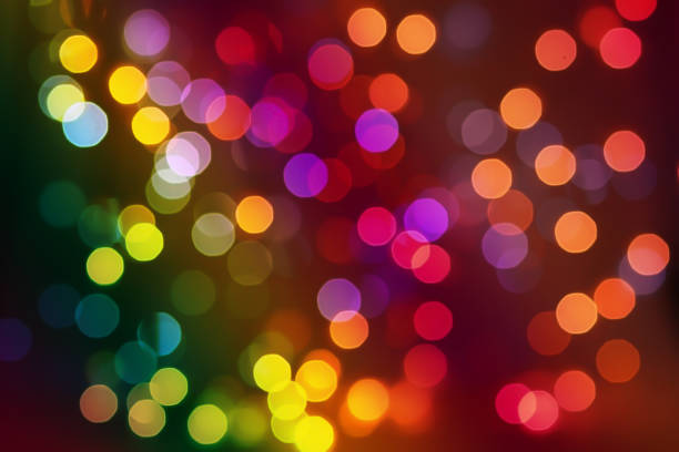 istock Abstract bokeh. Space for a copy. Shining rainbow background. 1310224147