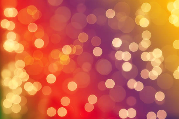 istock Abstract bokeh. Space for a copy. Shining rainbow background. 1310224154