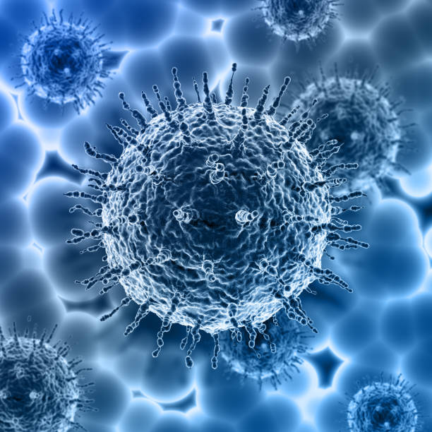 istock 3D medical background with detailed virus cells 1310228567