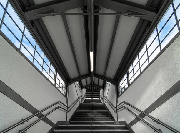 istock Low Angle View Of Staircase In Building 1310232862