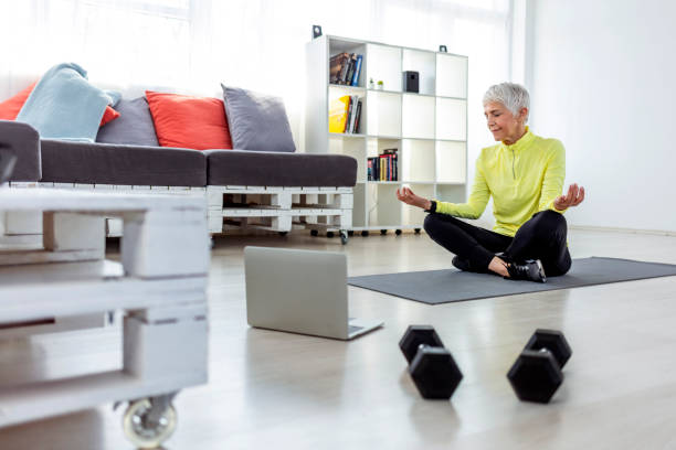 istock Getting mind and body to perfect harmony 1310233789