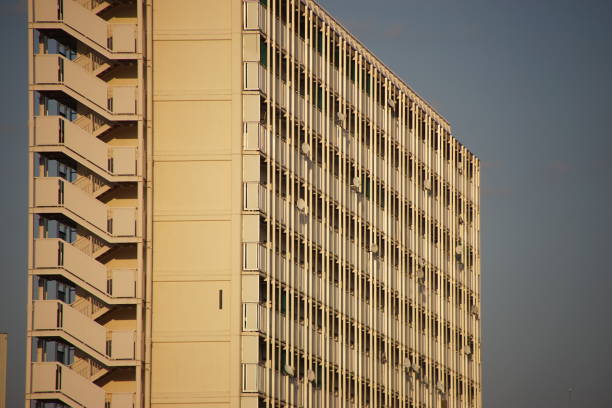 istock Japanese Apartment Danchi mansion residence 1310233873