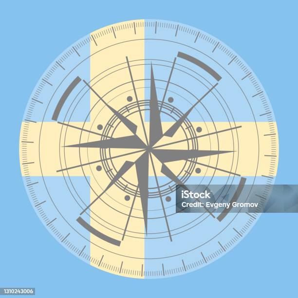 Geometry Patterns Compass Compass Symbol On Geometry Pattern Stock Illustration - Download Image ...