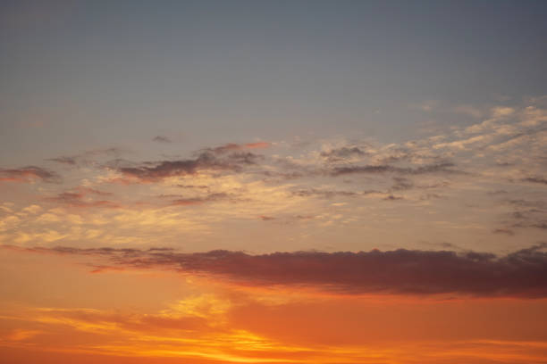 istock Beautiful sunset and cloudscape. Abstract and nature background concept 1310245878