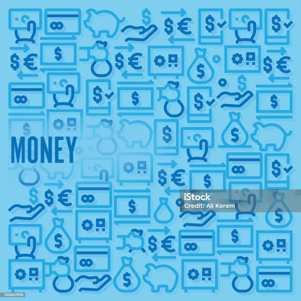Money Pattern Stock Money Pattern Stock Illustration - Download Image Now - Backgrounds ...