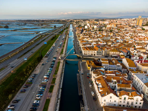 istock Aerial view from Aveiro city 1310248419