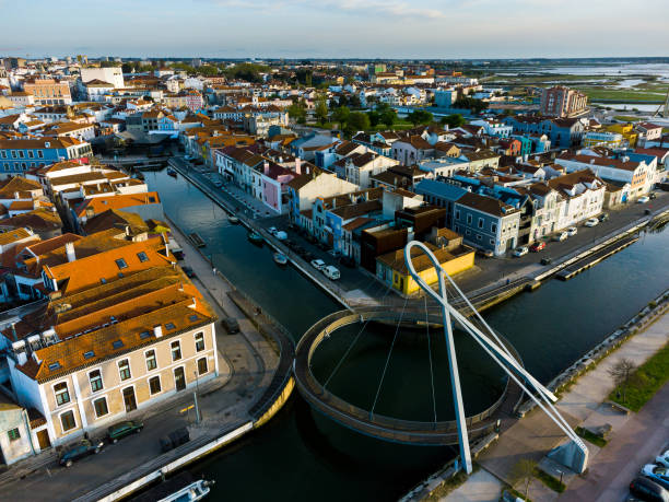 istock Aerial view from Aveiro city 1310248425
