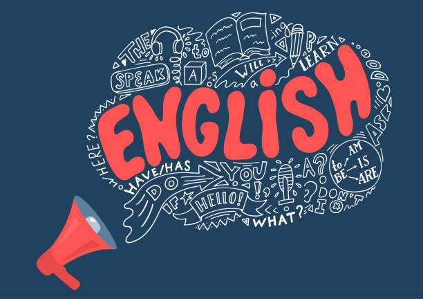 ilustrações, clipart, desenhos animados e ícones de inglês - língua inglesa