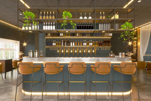 istock 3D render of cafetaria and restaurant 1310256943