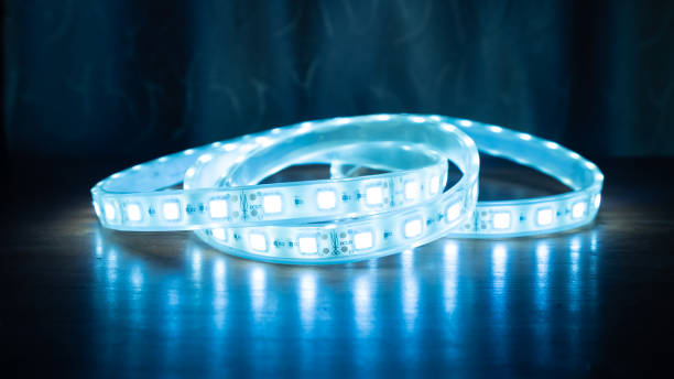 istock blue light led strip,illuminating diode tape 1310259915