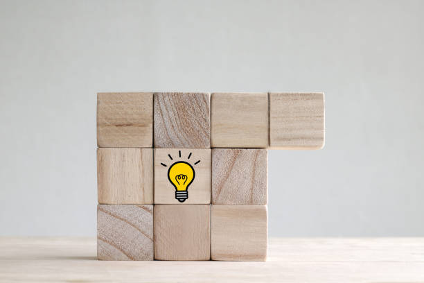 istock Wooden blocks and symbols 1310260309