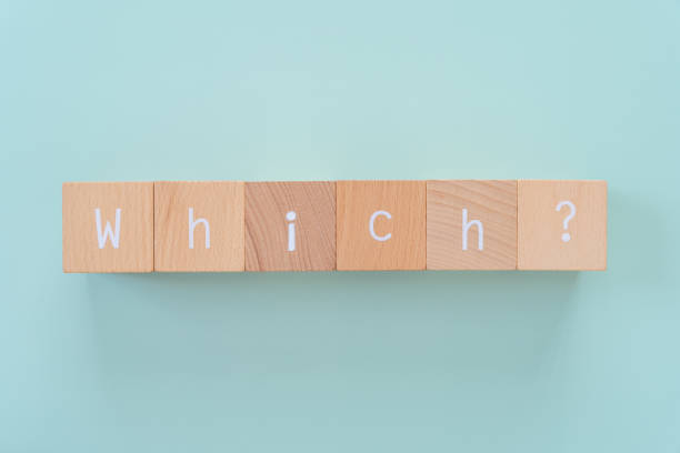istock Which?; Six wooden blocks with 