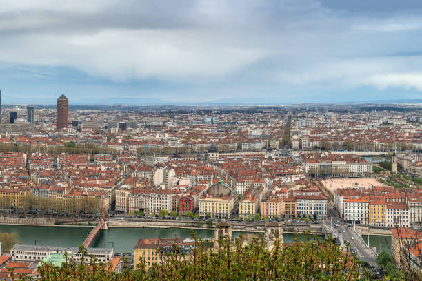 istock View of Lyon, Frane 1310268883
