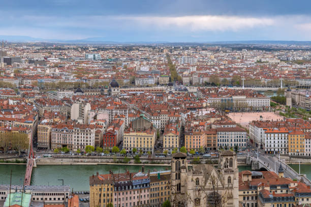 istock View of Lyon, Frane 1310268900