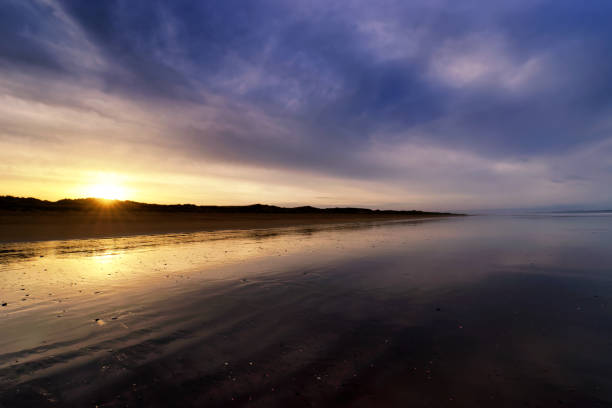 istock Foggy morning in the Cotentin coast. 1310272756