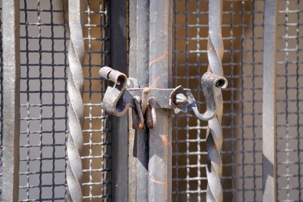 istock Elaborately artfull crafted wrought iron work on buildings in Germany, Bavaria 1310278364