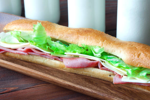 istock Foot Long Ham and Cheese Sub 1310279504