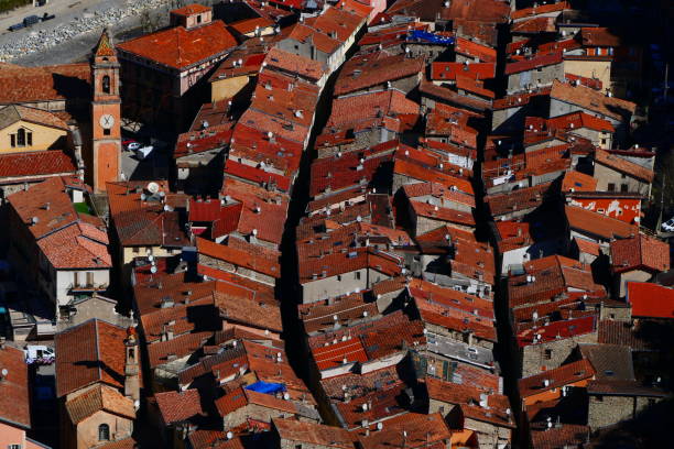 Breil sur Roya after the Storm Alex, Alpes maritimes