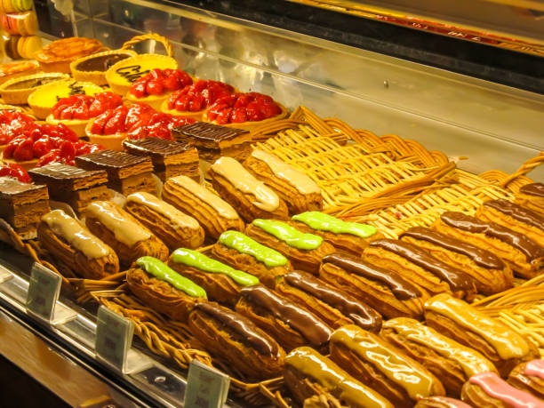 istock Display of Parisian eclairs 1310288226