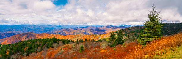 istock Smoky Mountains view from Blue Ridge Parkway. 1310288441
