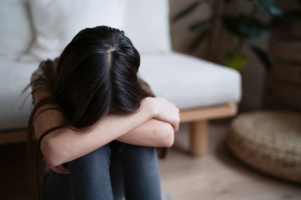 istock Sad teenager feeling bad alone, feeling depressed 1310306069