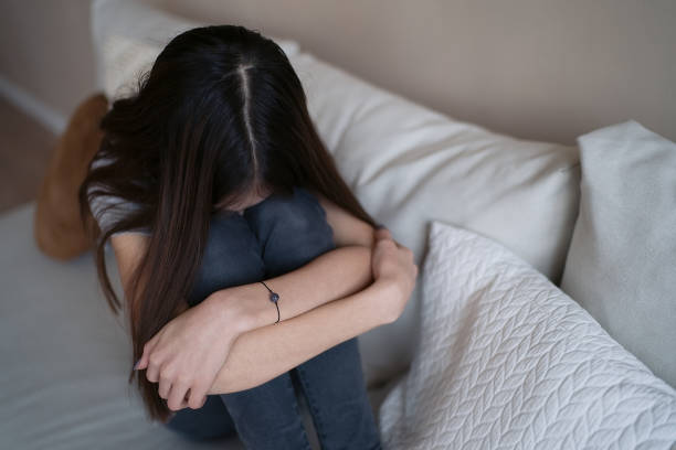 istock Sad teenager feeling bad alone, feeling depressed 1310306106