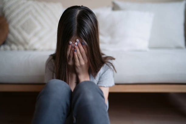 istock Sad teenager feeling bad alone, feeling depressed 1310306154