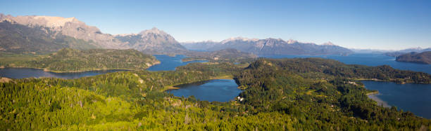 istock Lakes Nahuel Huapi and mountain Campanario 1310319522