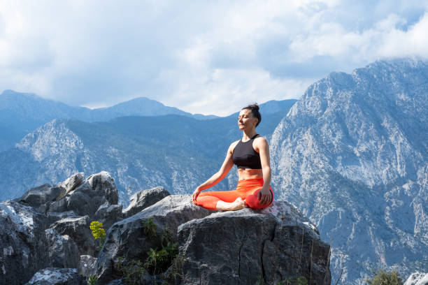 istock Yoga In The Mountains 1310338423