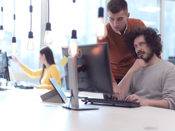 istock creative business people team as freelancers in modern coworking open space office 1310342671