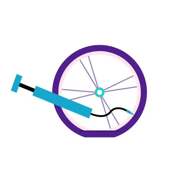 Vector illustration of Bycicle